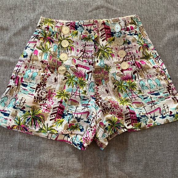 Patterned JCrew Shorts - Picture 2 of 4